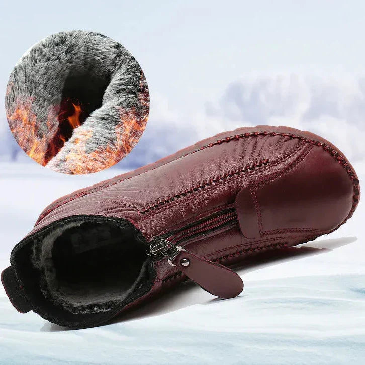 Csúszásgátló műbőr bokacsizma: elegancia és biztonság a mindennapokban