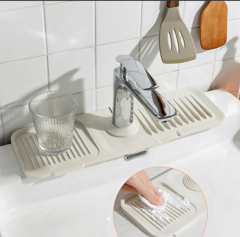 Tapete de drenaje de silicona: secado rápido y seguro