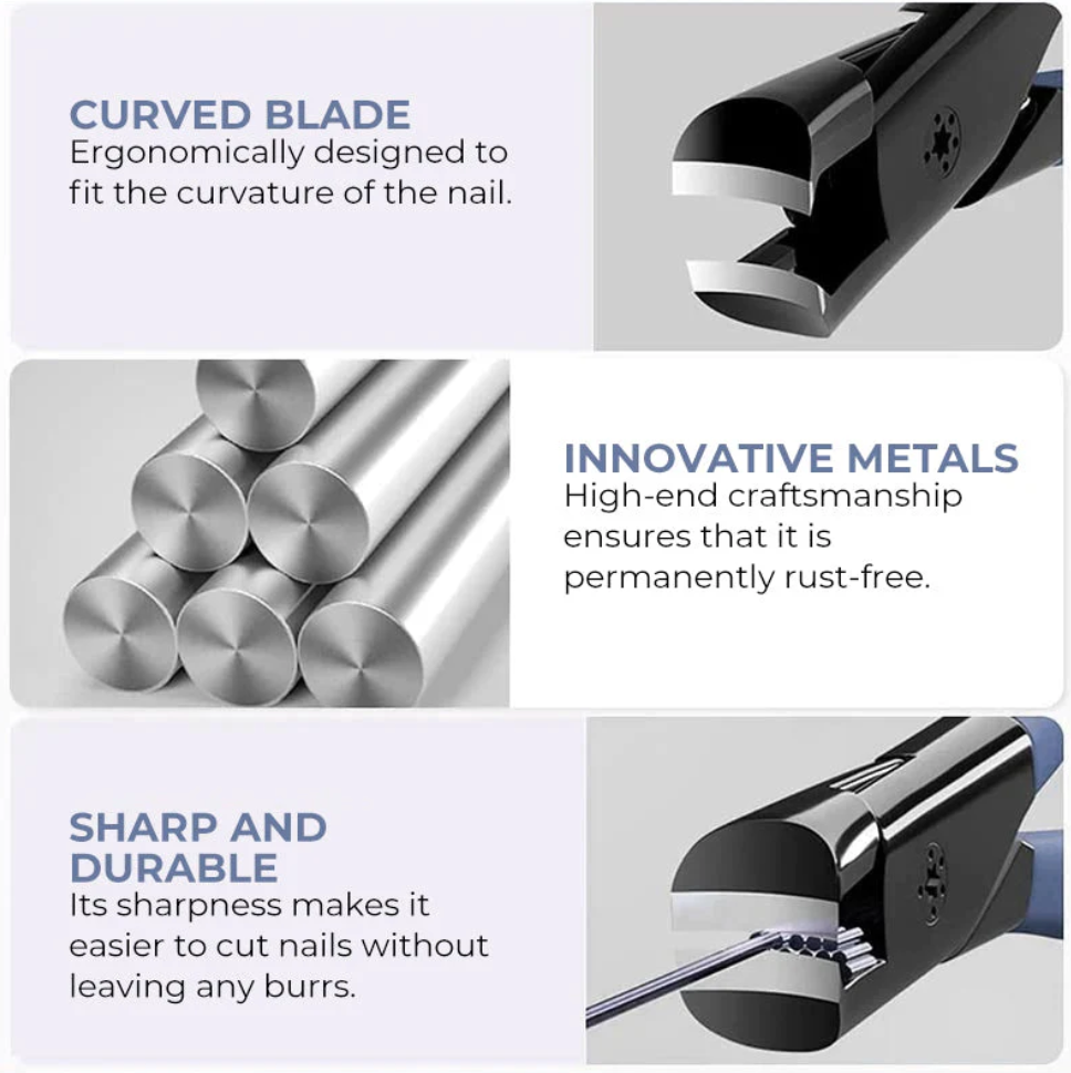 Cumpărătoare de unghii anti-stropire, precisă și practică